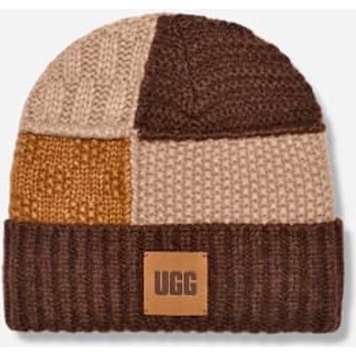 Bonnet Patchwork in Brown, Taille O/S, Laine - Ugg - Modalova