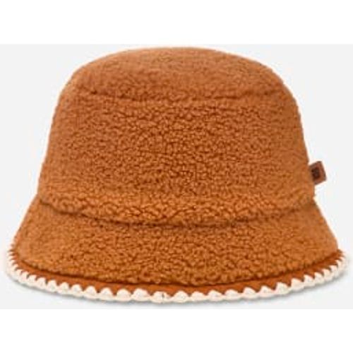 Bob festonné en fluff in Brown, Taille S/M, Polyester - Ugg - Modalova