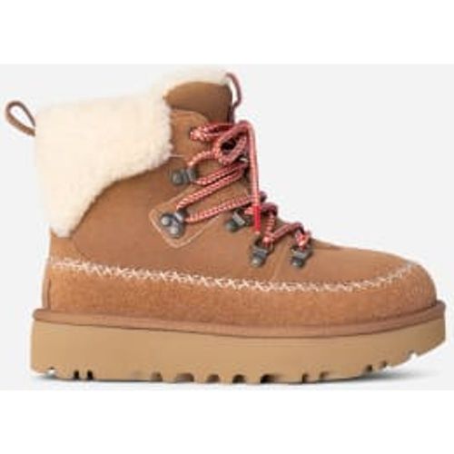 Botte Classic Alpine Lace-Up in Brown, Taille 41, Cuir - Ugg - Modalova