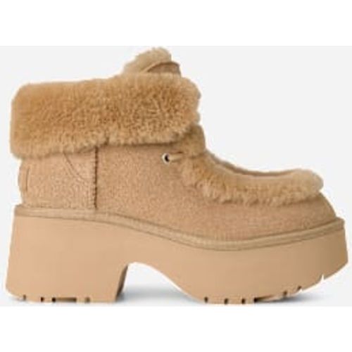 Botte à lacets Classic Esmee in Brown, Taille 37, Daim - Ugg - Modalova
