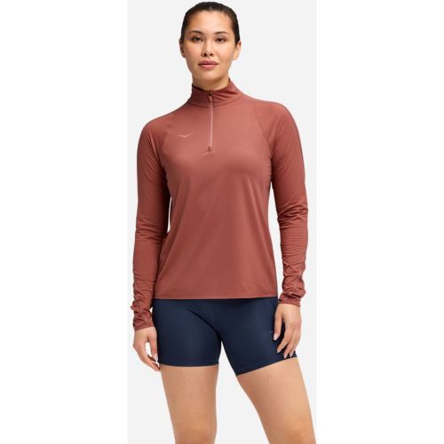 Haut à col zippé GlideTech en Taille L | Vestes - HOKA - Modalova
