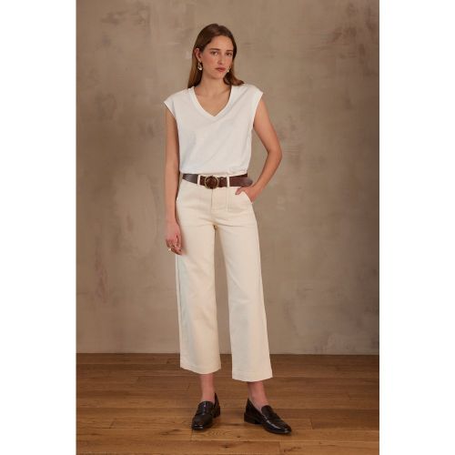 Pantalon SELYNA en denim taille 34 - Maison 123 - Modalova