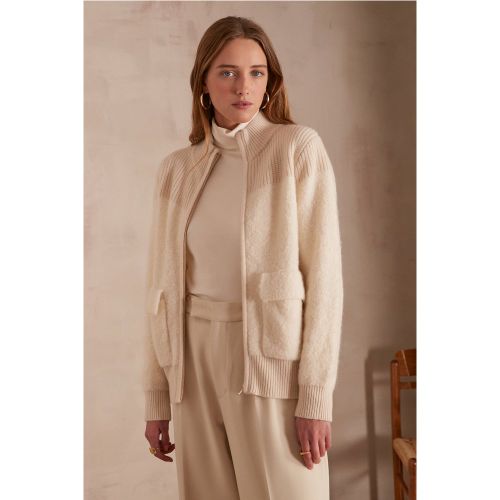 Cardigan en laine et alpaga CLAUDIO taille S - Maison 123 - Modalova