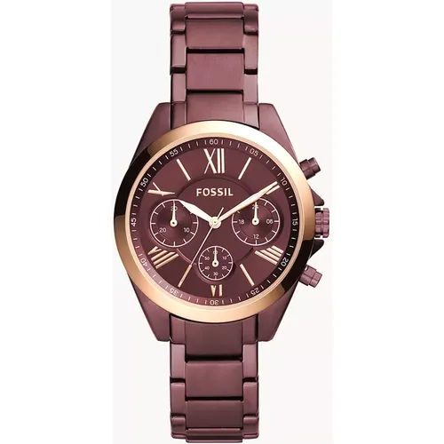 Femmes Montre Modern Courier Midsize chronographe en acier inoxydable - Fossil Outlet - Modalova