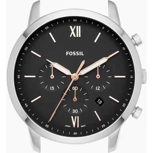 Boîtier montre chronographe Neutra en acier inoxydable - Fossil - Modalova