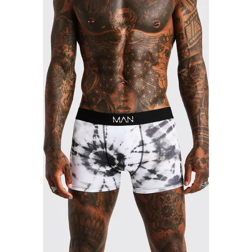 Boxer imprimé effet tie dye - L - Boohooman - Modalova