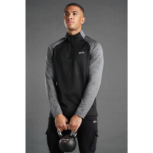 Top de sport à empiècements contrastants - MAN Active homme - S - Boohooman - Modalova