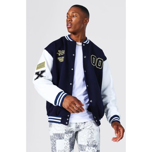Bomber style université américaine - M - Boohooman - Modalova