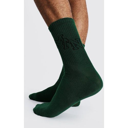 Lot de 2 paires de chaussettes universitaires - MAN - One Size - Boohooman - Modalova