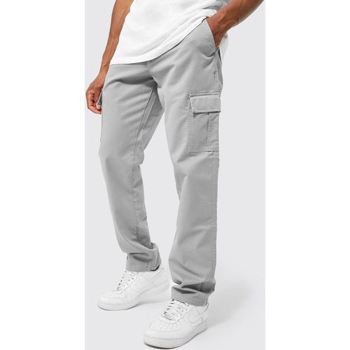 Pantalon cargo droit - 28 - Boohooman - Modalova