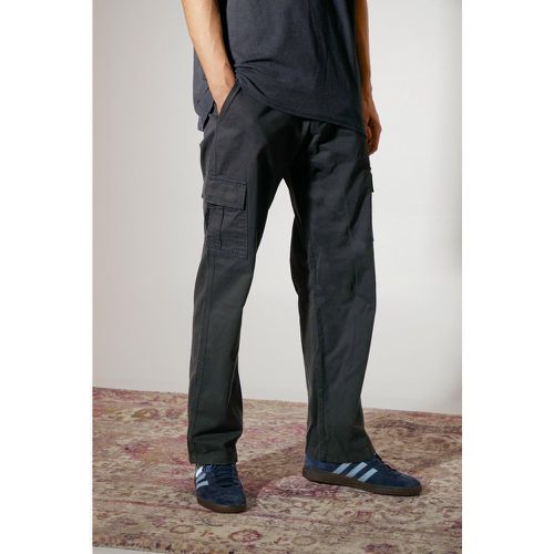 Pantalon cargo ample à taille élastiquée - S - Boohooman - Modalova