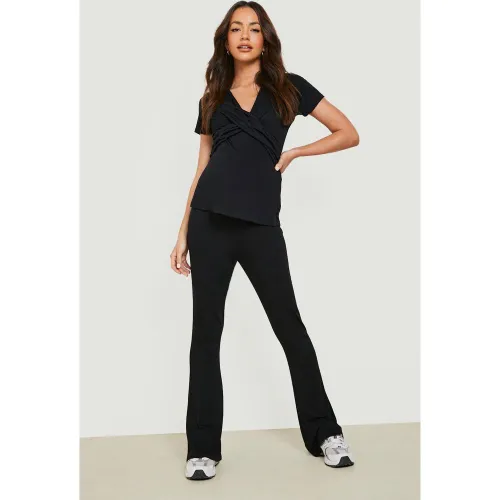 Maternité - Legging Flare - 46 - boohoo - Modalova
