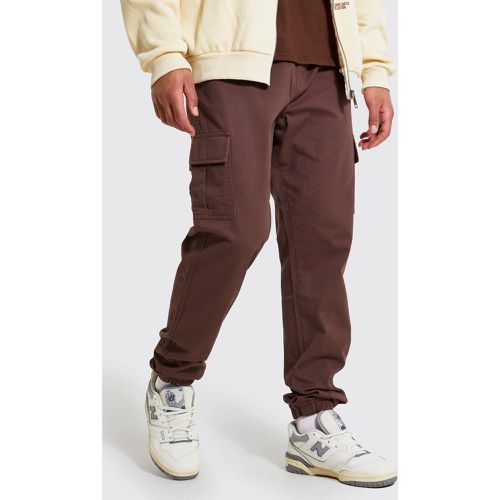 Tall - Pantalon cargo coupe slim - S - Boohooman - Modalova