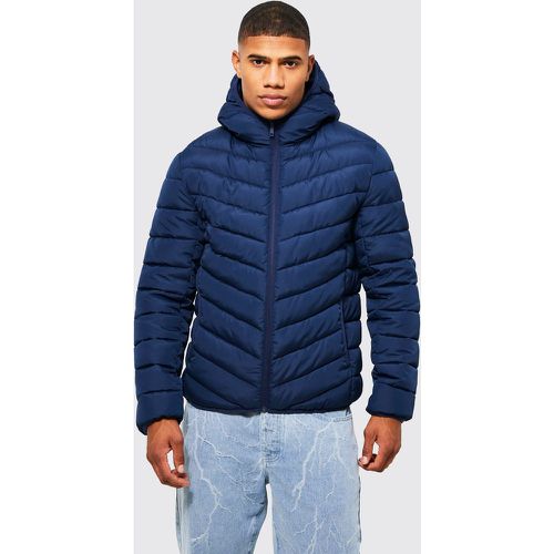 Doudoune zippée à capuche - XL - Boohooman - Modalova