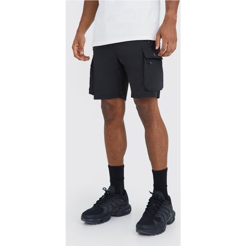 Short cargo de sport léger - MAN Active - S - Boohooman - Modalova