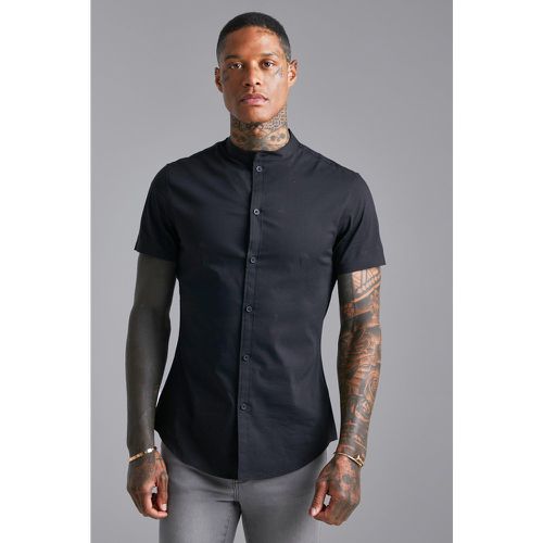 Chemise slim à manches courtes - L - Boohooman - Modalova