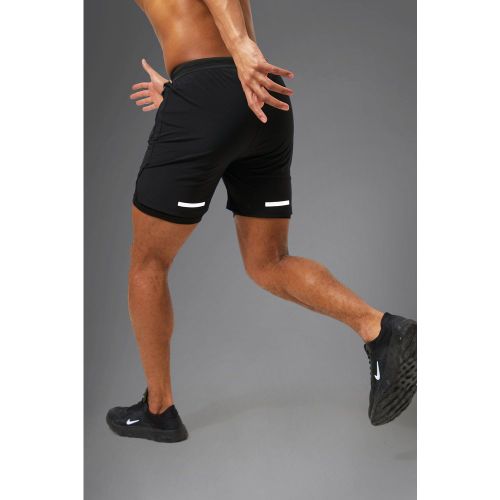 Short 2 en 1 - MAN Active homme - 2XL - Boohooman - Modalova
