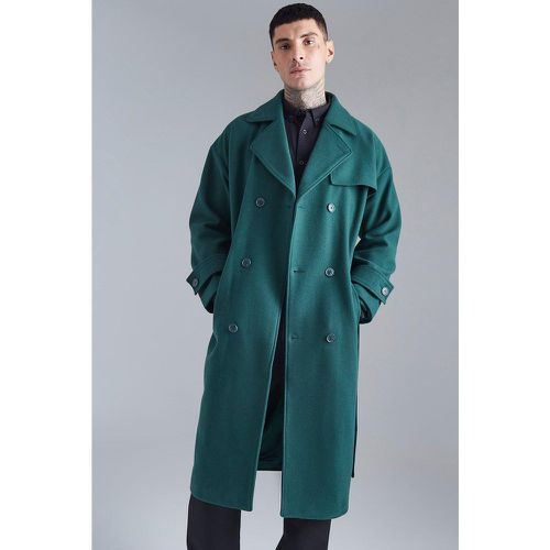 Manteau croisé - L - Boohooman - Modalova