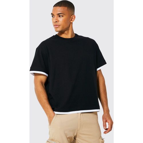 T-shirt oversize ample - M - Boohooman - Modalova