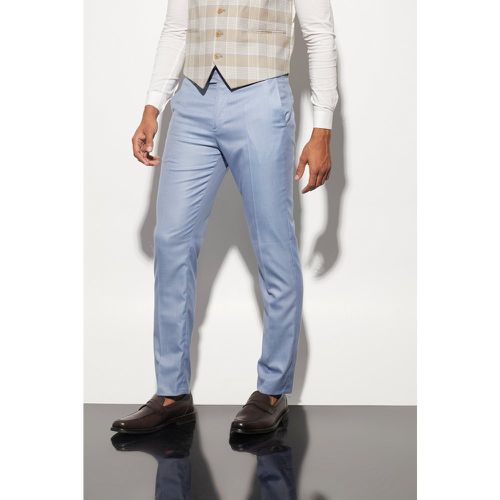 Pantalon de costume slim texturé - - 32R - Boohooman - Modalova