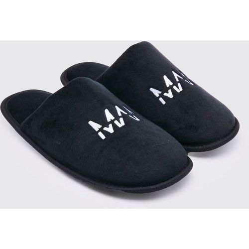 Chaussons style velours - MAN - 9 - Boohooman - Modalova