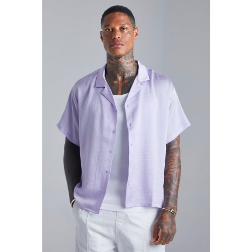 Chemise oversize texturée - L - Boohooman - Modalova