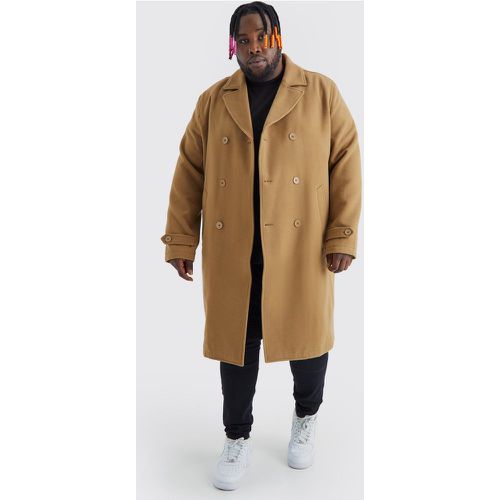 Grande taille - Manteau effet laine - XXL - Boohooman - Modalova