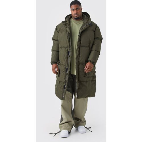 Grande taille - Doudoune longue à poches - XXXL - Boohooman - Modalova