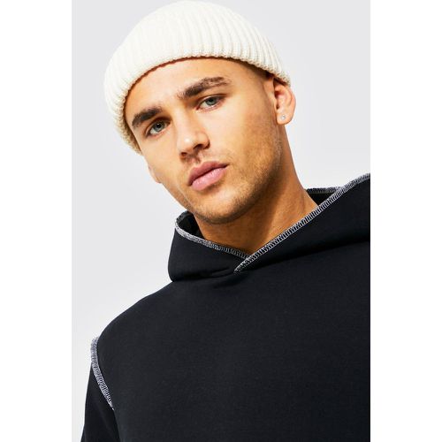 Bonnet côtelé - ONE SIZE - Boohooman - Modalova