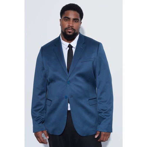 Grande taille - Veste de costume cintrée satinée - 48 - Boohooman - Modalova