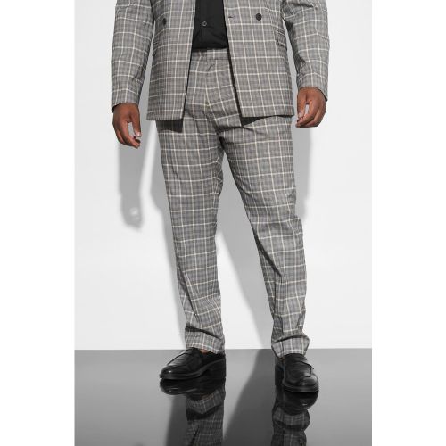 Grande taille - Pantalon de costume à carreaux - 44R - Boohooman - Modalova