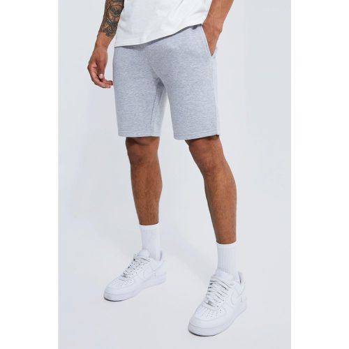 Short mi-long basique en jersey - S - Boohooman - Modalova