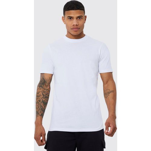 T-shirt ras-du-cou basique - M - Boohooman - Modalova