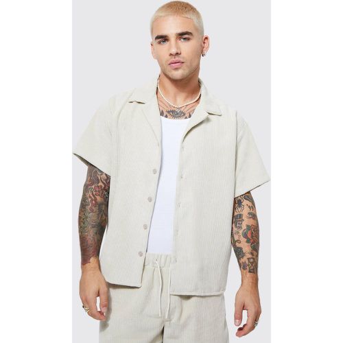 Chemise ample en velours côtelé - S - Boohooman - Modalova