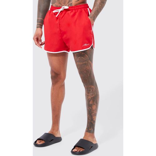 Short de bain à logo - MAN - S - Boohooman - Modalova