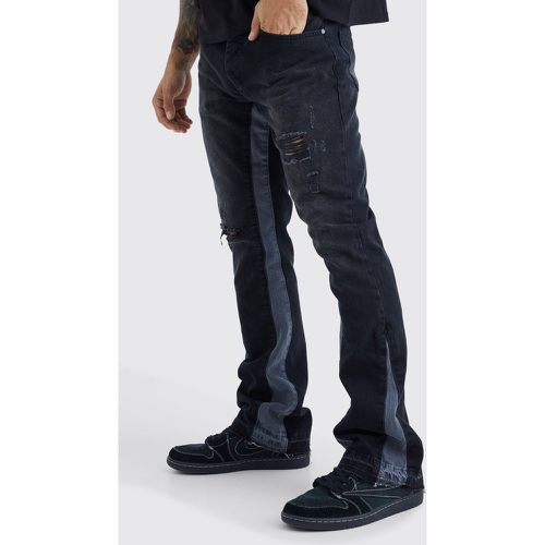 Jean flare flare déchiré - 32R - Boohooman - Modalova