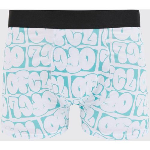 Boxer imprimé - Ofcl - L - Boohooman - Modalova