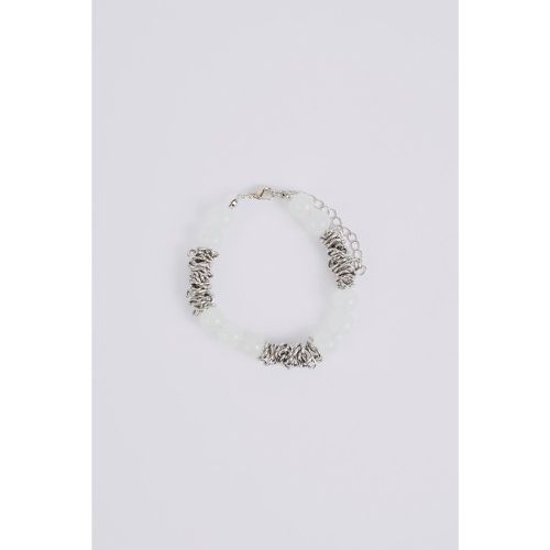 Bracelet en chaîne perlée - Boohooman - Modalova