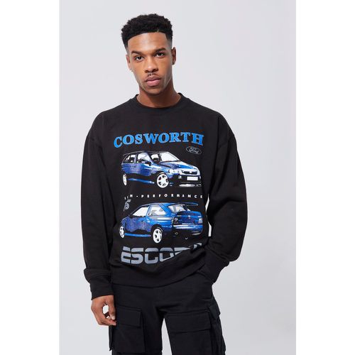 Sweat oversize à imprimé Ford Cosworth - XS - Boohooman - Modalova