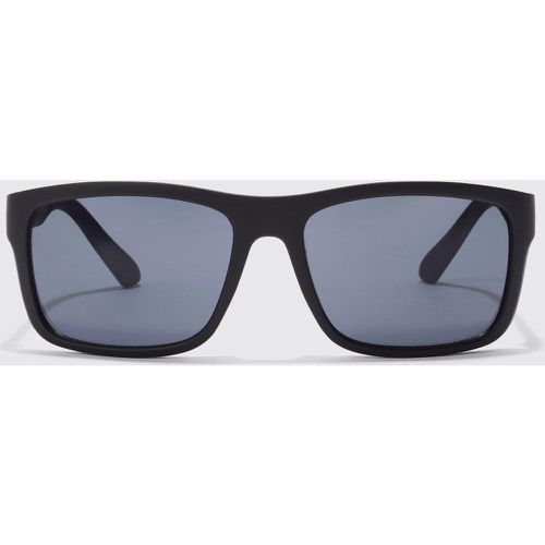 Lunettes de soleil carrées - ONE SIZE - Boohooman - Modalova