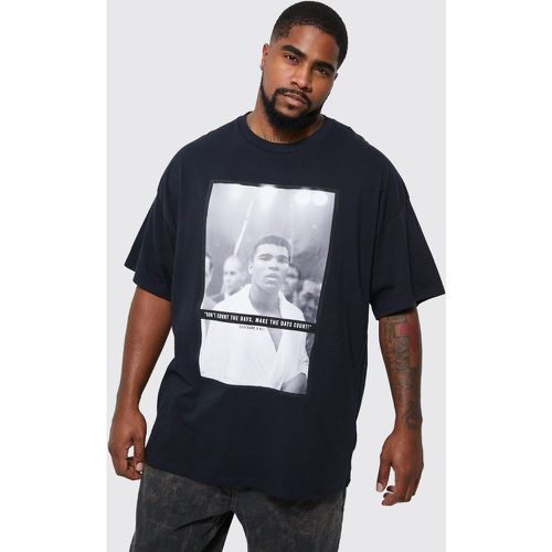 Grande taille - T-shirt à imprimé Muhammad Ali - - XXXXL - Boohooman - Modalova