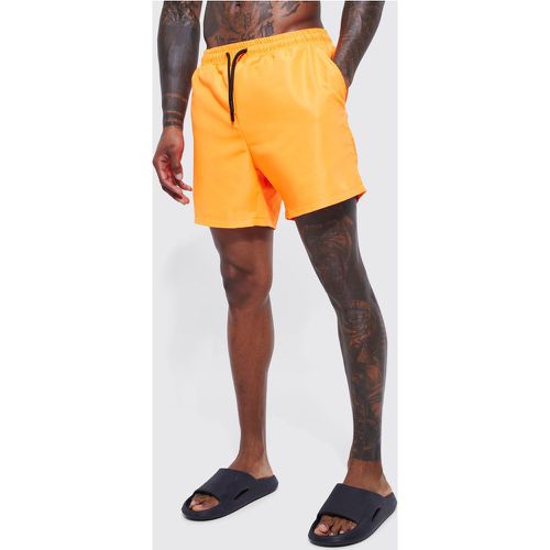 Short de bain basique mi-long - S - Boohooman - Modalova