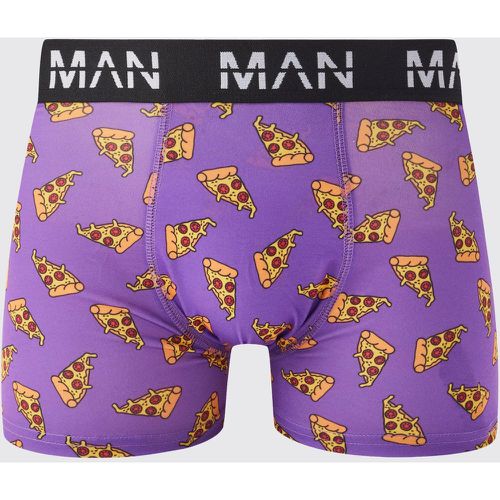 Boxer imprimé pizza - S - Boohooman - Modalova