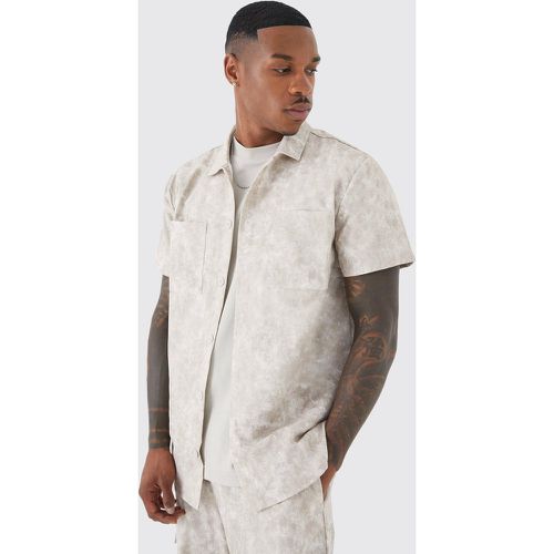 Chemise cargo à manches courtes homme - L - Boohooman - Modalova