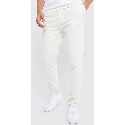 Pantalon chino slim stretch - 32 - Boohooman - Modalova