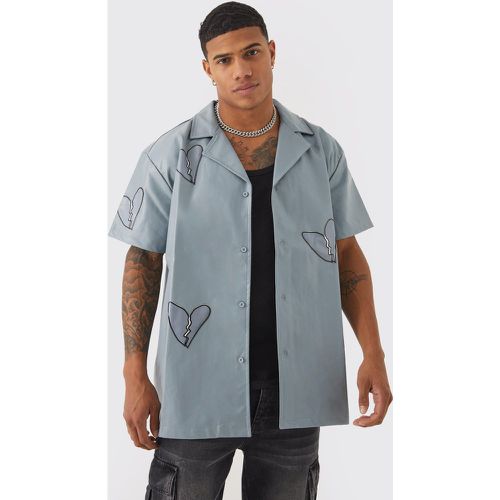 Chemise oversize à manches courtes - XL - Boohooman - Modalova