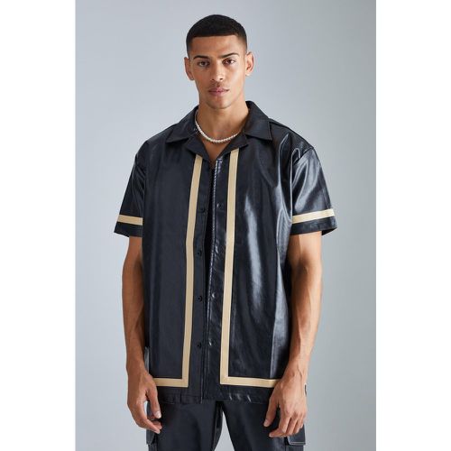 Chemise oversize à manches courtes - L - Boohooman - Modalova