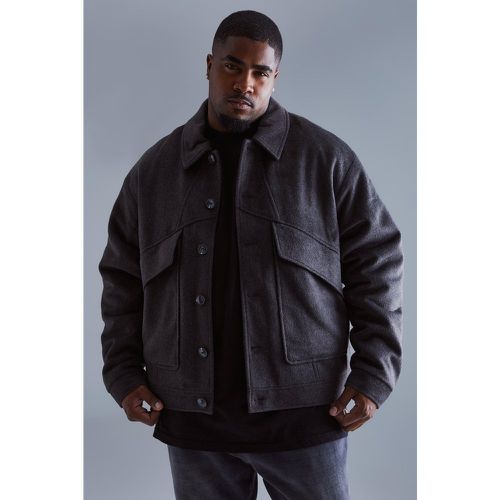 Grande taille - Veste Harrington matelassée - XXL - Boohooman - Modalova