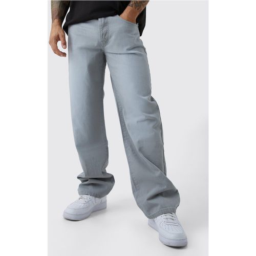 Jean baggy rigide - 30R - Boohooman - Modalova