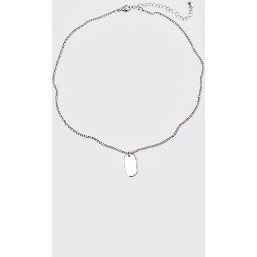 Collier à pendentif militaire - ONE SIZE - Boohooman - Modalova